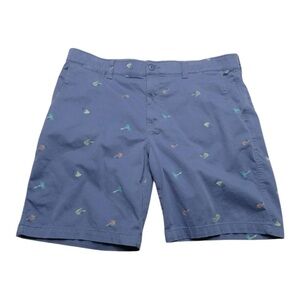 Foundry Shorts Size 48 Fly Fishing Flies Pattern Blue Chino Fly Tying Mens